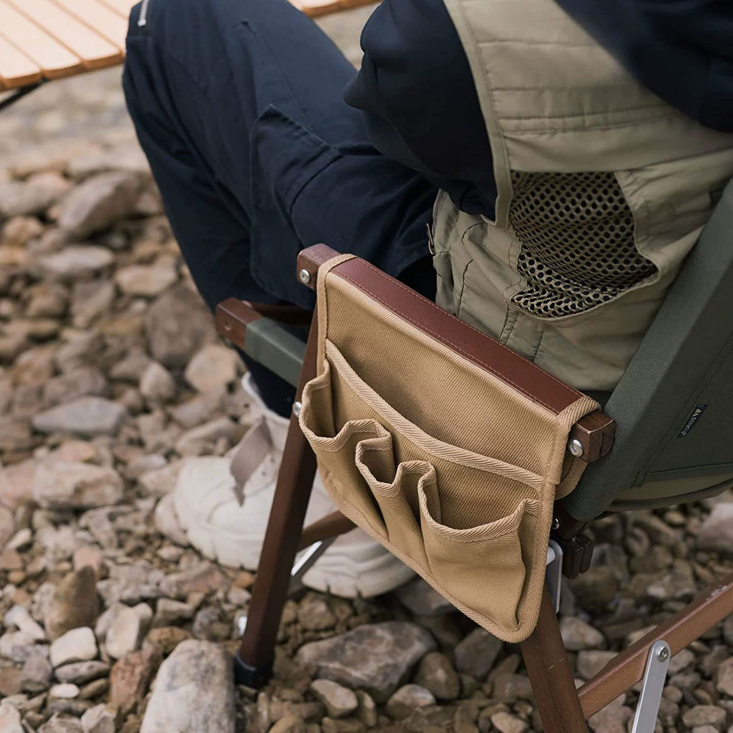 Боковой ремень Открытый Кемпинг Оборудование для кемпинга Сумка Портативная сумка для хранения аксессуаров Подвесная сумка Сумка для пикника Посуда Сумка