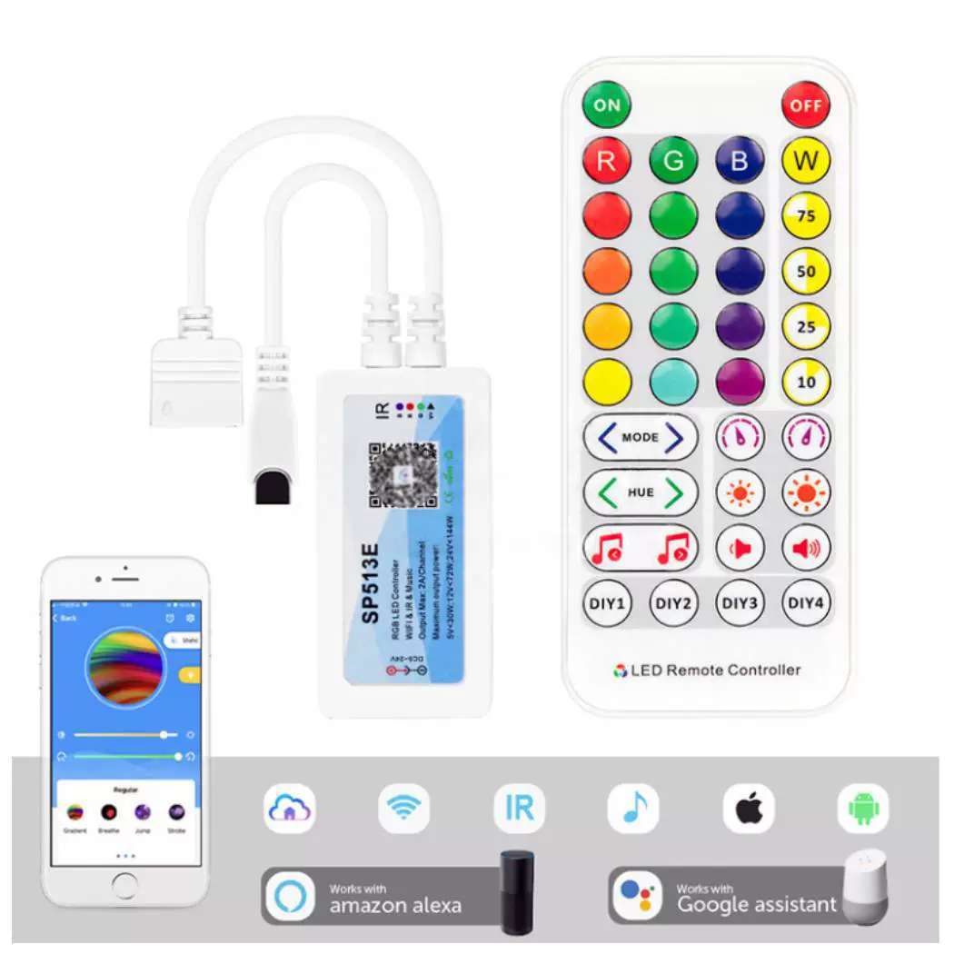 Music controller, colorful smart LED light strip