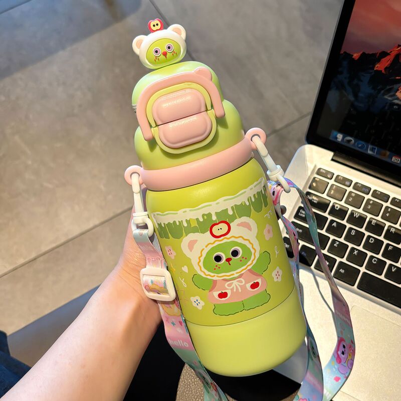 三丽鸥儿童保温杯学生上学专用杯子吸管杯高颜值口袋杯生日礼物|undefined