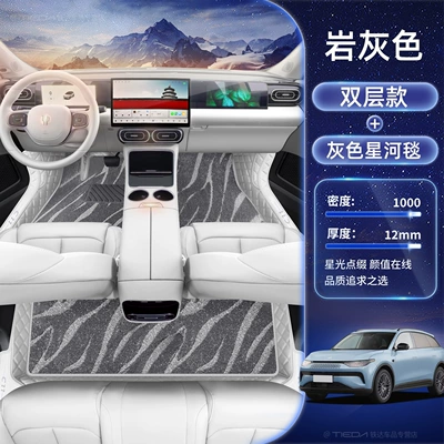 Carpet Floor Mats | Modelə uyğun ayaqaltı - leapmotor-c11-rock-gray-gray-galaxy-blanket