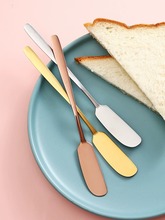 黄油刀日式牛油刀奶酪甜品抹酱刀涂抹刀果酱抹刀加厚不锈钢西餐刀
