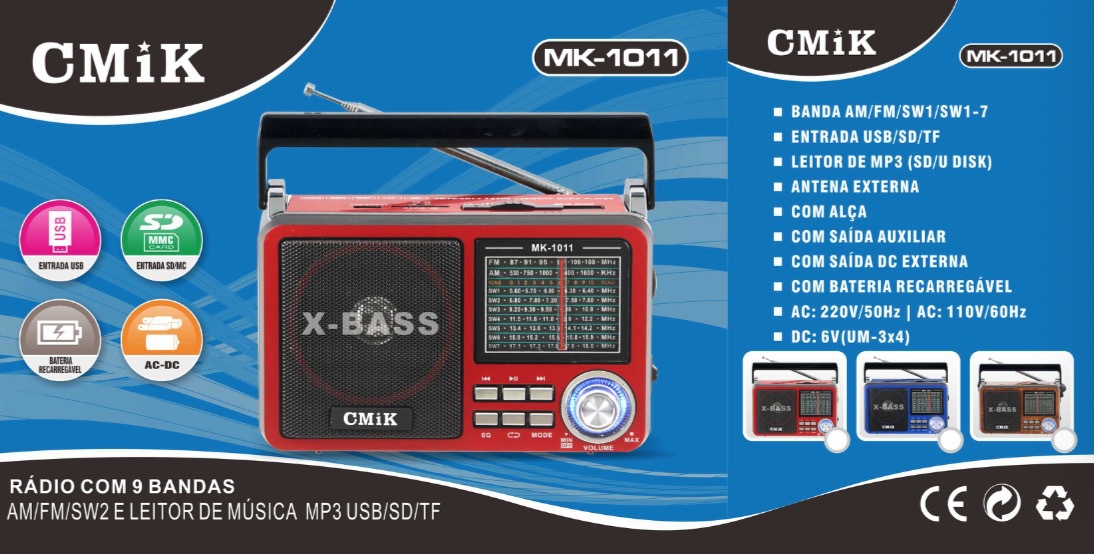 cmik is a professional manufacturer of FM stereo radios for foreign trade and outdoor radios detail image 2