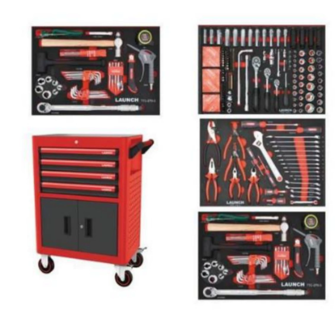 YuanZheng TTG-270 Комплект инструментов по уходу 270 Piece Quick Repair Tool