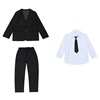 Children's classic suit, set, flower boy costume, jacket, piano performance costume, noble cut, 3 piece set