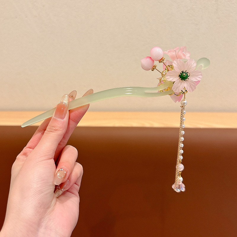 Niñas pinzas de cabello antiguo pinzas de niños nuevos pinzas de cabello chino pinzas de caballo falda de cara a caballo pinzas de cabello chino pasos de rocación estilo nacional de estilo soviético