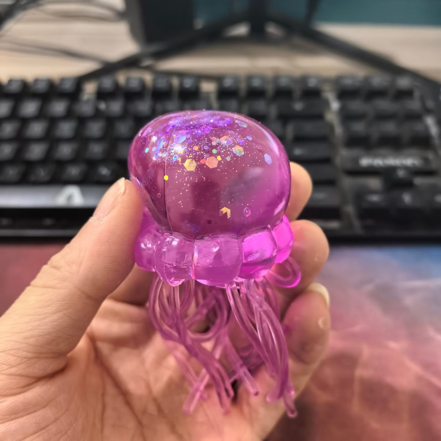 Jellyfish maltose purple