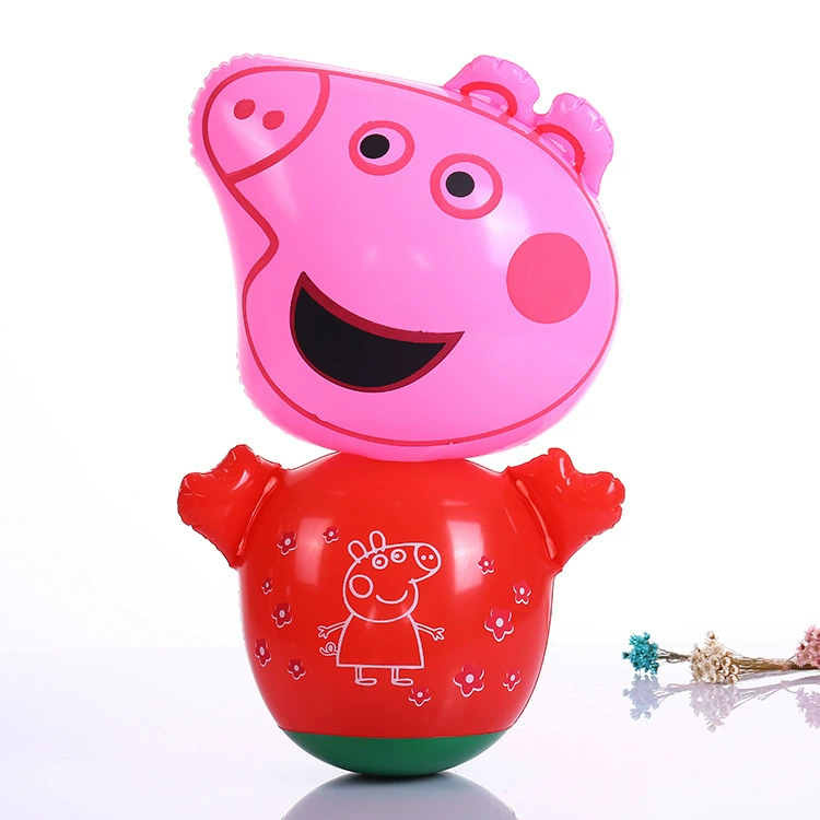 Игрушка, надувная мини-кудряво-кукла, 36 см