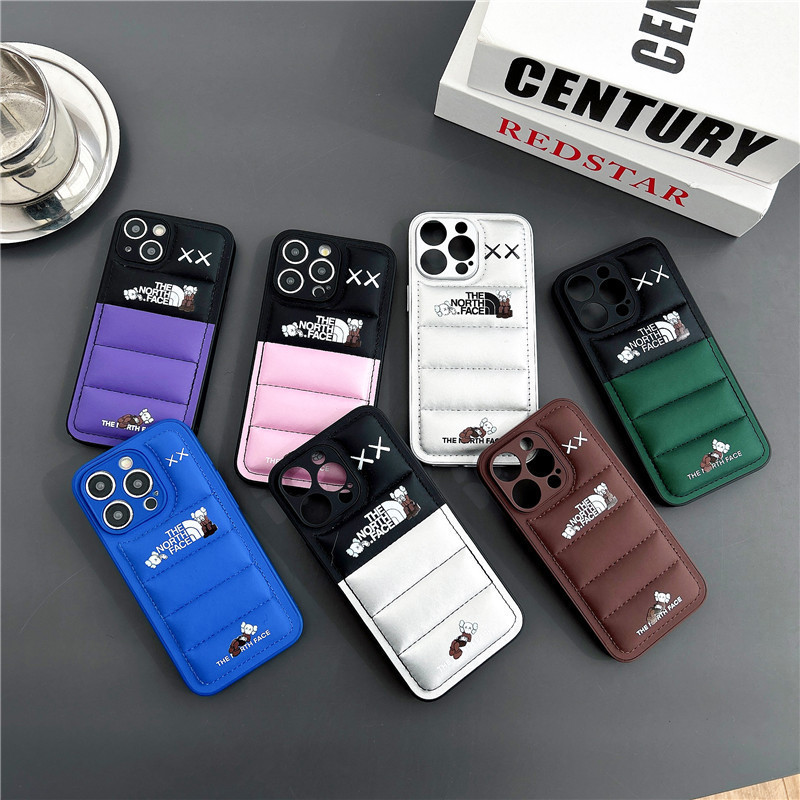 Cartoon Down Jacket North Sesame Street iPhone14/13 for 12 Apple 16/15PROMAX Mobile Phone Shell 11