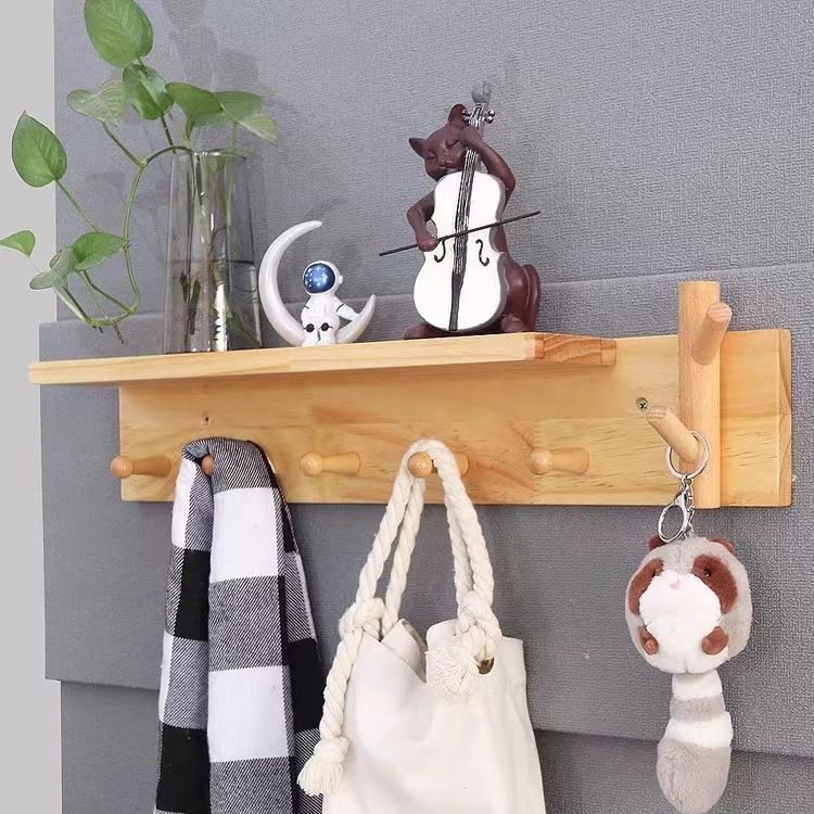 Puerta de entrada pared clave gancho de almacenamiento rack salón dormitorio pared colgante creativo decorativo rack de almacenamiento