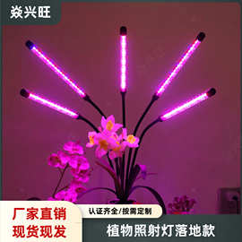 亚马逊美客多led植物灯支架款可定时帮助植物生长开花结果照射灯