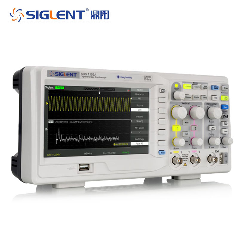 鼎阳双通道数字示波器SDS1152A 1102A SDS1202DL+波形记录仪功能