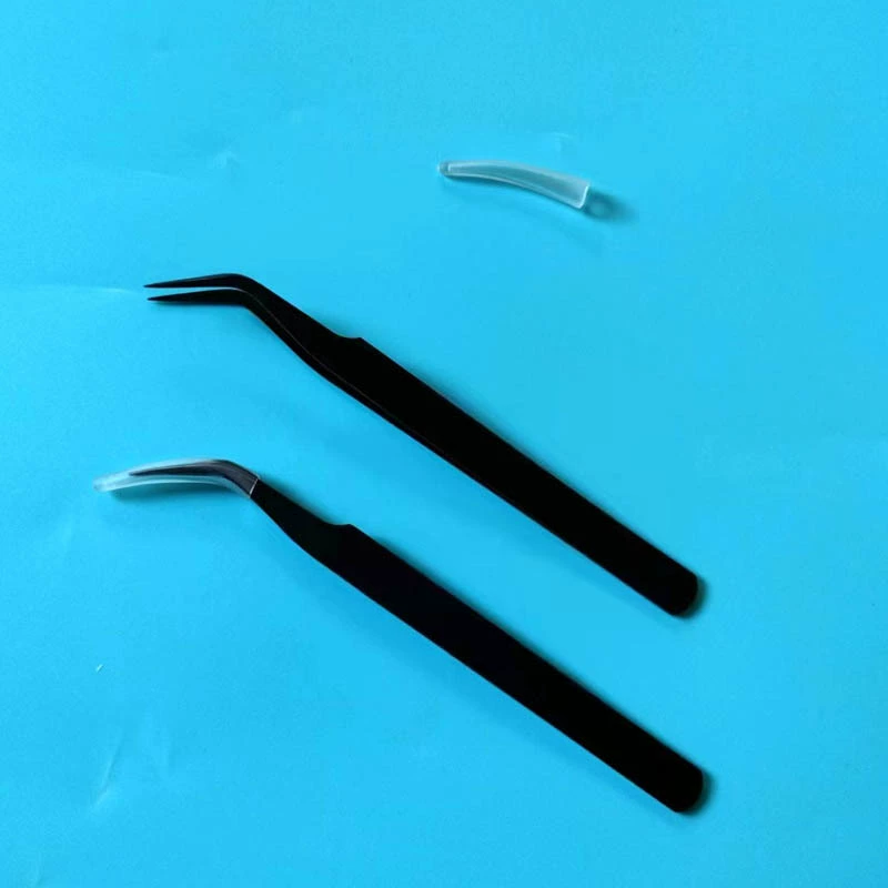 Eyelash Extension Tweezers, Stainless Steel Precision Tweezers for False Lashes, Custom Colors
