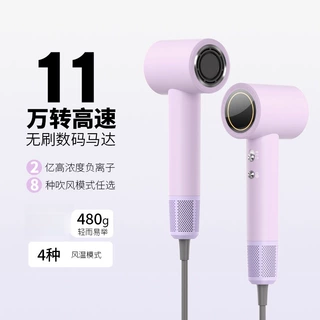 新款跨境吹风机高速负离子大功率精油护发电吹风筒变频