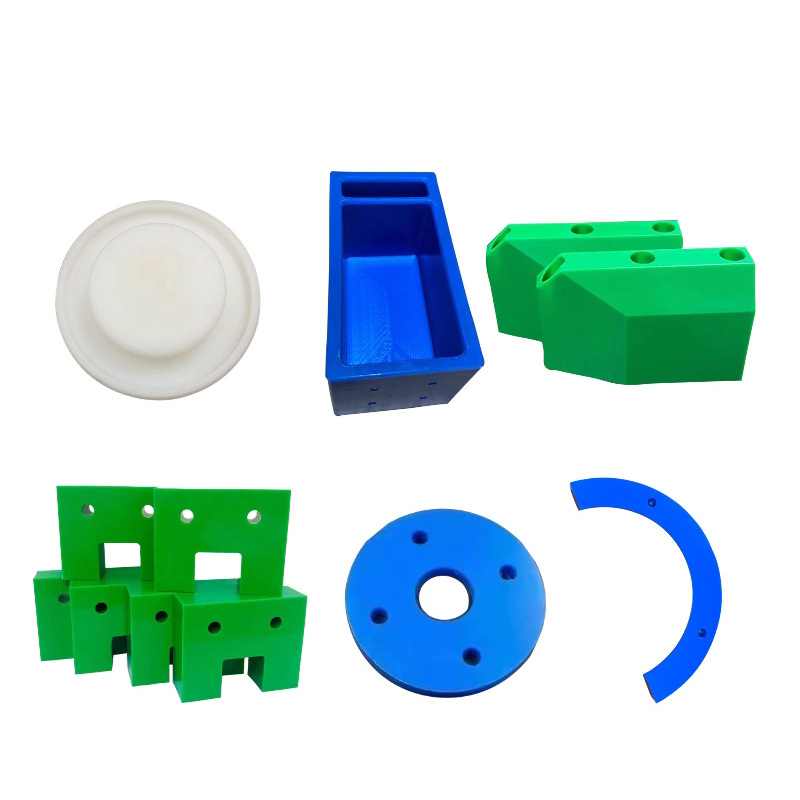 米白色尼龙板棒蓝色耐麿尼龙垫板零切切割加工玻纤尼龙板塑料板材