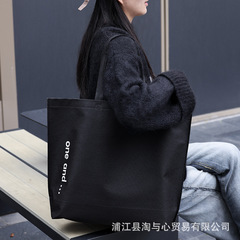 卡其色环保无纺布手提袋服装店环保袋装衣服婚纱相册袋子印logo