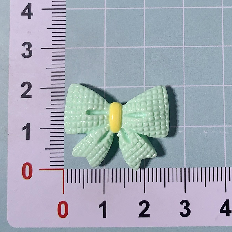 Nuevo macarón arco de color DIY accesorios de resina crema pegamento para el cabello adornamiento para el cabello agujero agujero zapatos sujetador material de taza