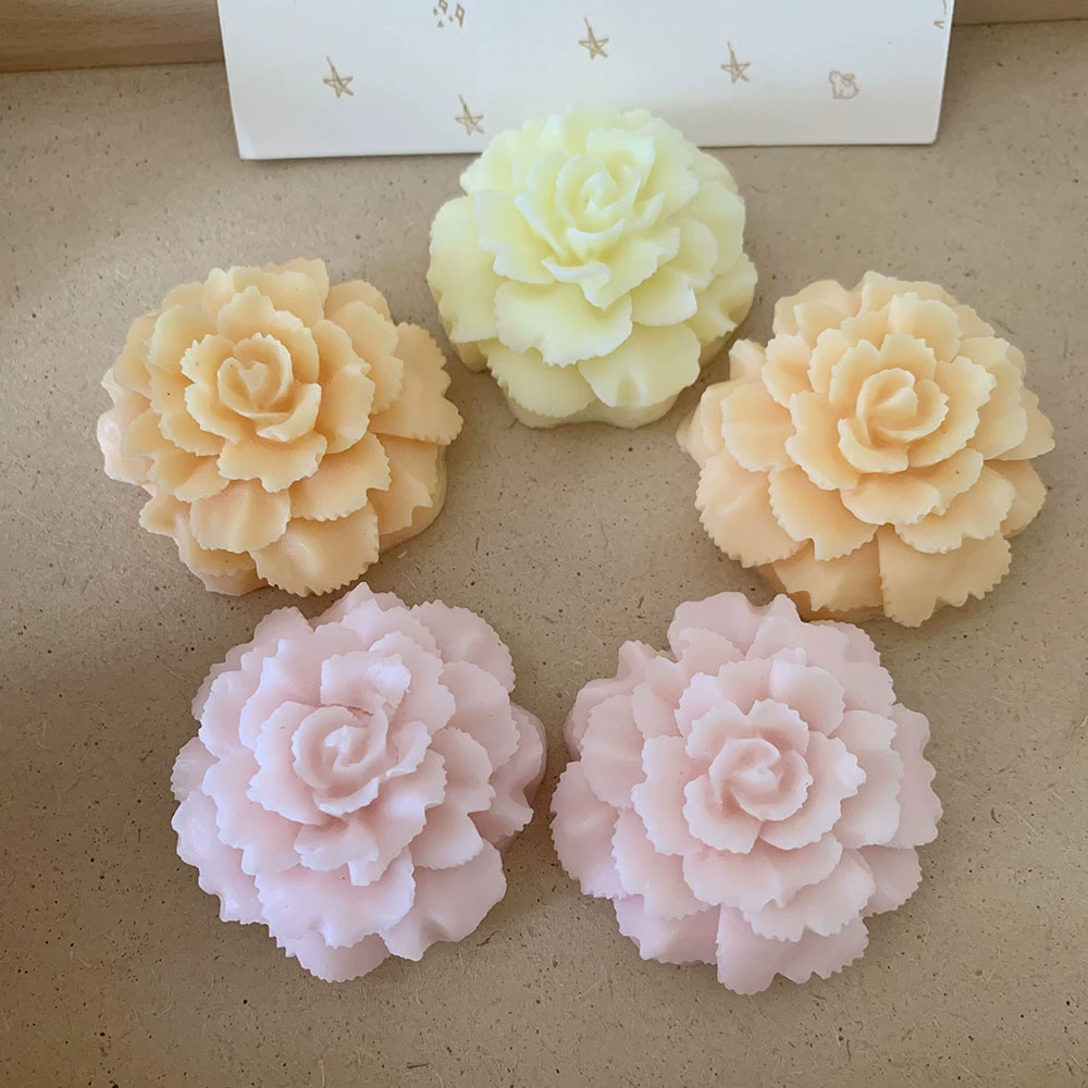Silicone Mold BA008, Flower Shape for Soap, Fondant & Aromatherapy, Handmade DIY Small Kit