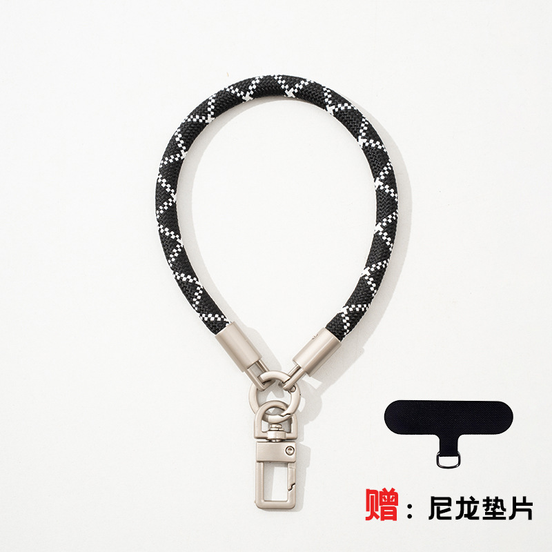 高端短手腕手机挂绳可拆户外防摔防丢垫片挂件手机壳相机挂绳|undefined