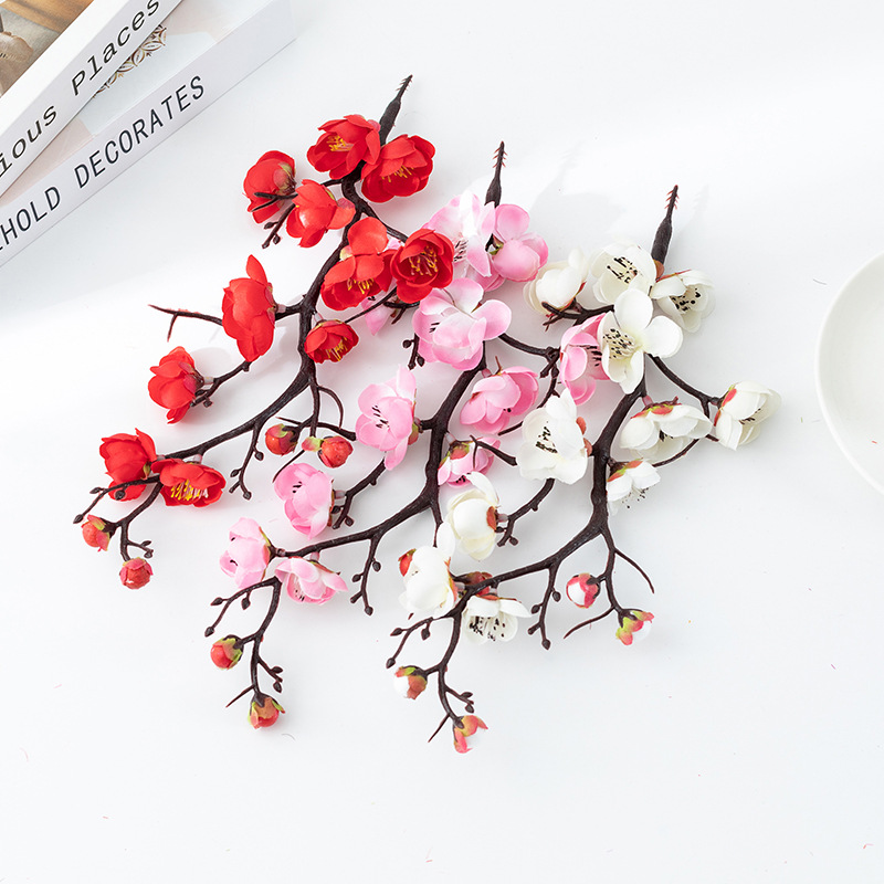 simulation Yijianmei Artificial flower wholesale Fake trees decorate Material Science Cake flower arrangement Decoration wintersweet