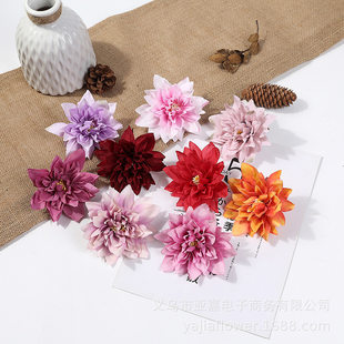 Artificial flower peony flower head artificial flower headdress diy material home decoration wedding flower artificial flower scene layout