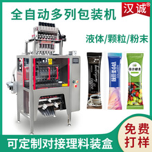 藥食同源固體飲料多列包装机膳食粉剂十列高速包装设备粉末多列机