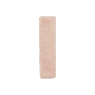 Belt Protector Imitation Rabbit Fur – Seat belt shoulder pad - rabbit-fur-shoulder-pads-milk-tea-color
