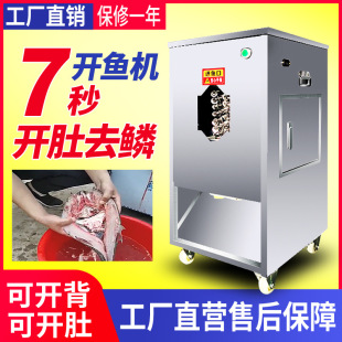 全自动杀鱼机器大型商用去鳞破肚杀鱼机去鳞开背杀鱼一体机宰鱼机-阿里巴巴