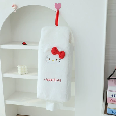 Holder, Bathroom Wall-Mounted Paper Towel: Elektromobil üçün bamper qoruyucu yastıqlar - white-cat-long-tissue-cover-3418-10cm