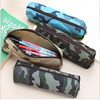 Stationery with zipper, camouflage capacious children's pencil case for boys for elementary school students, new collection