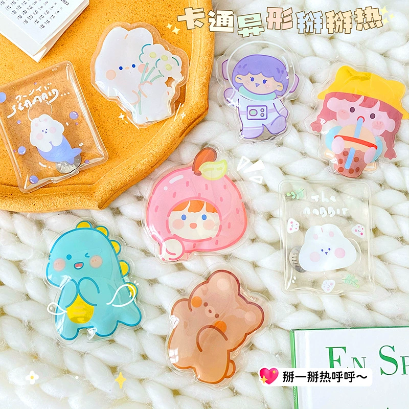 Модернизированная САМОНАГРЕВАЮЩАЯСЯ грелка для рук в штучной упаковке Горячий милый мультфильм разной формы Зимняя грелка для рук Портативная грелка для детей