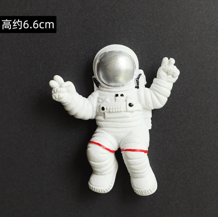 スペースシャトル宇宙飛行士装飾冷蔵庫メッセージスペースマグネット磁気ステッカー冷蔵庫マグネットクリエイティブマグネット|undefined