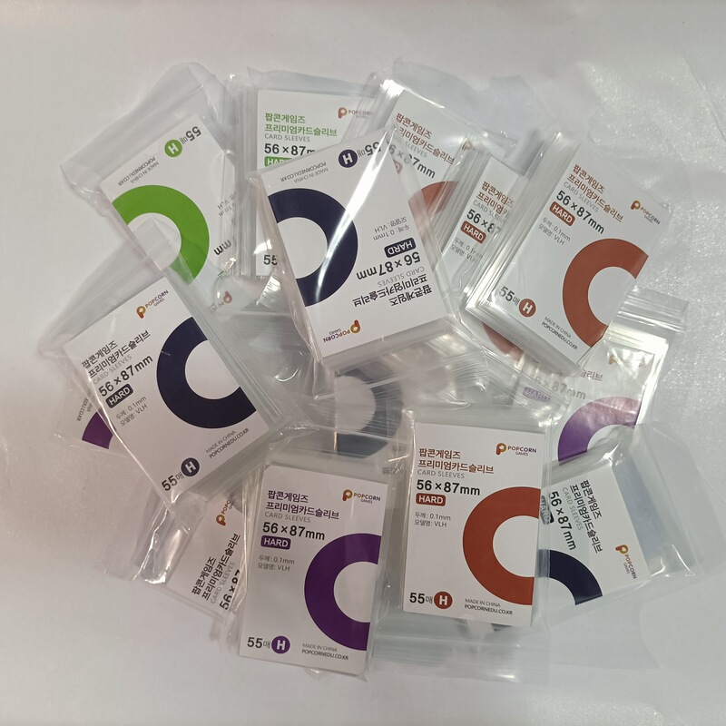 Korean-Style Photocard 20 Silk Card Film Cpp High Transparency High Brightness 3inch Album Photocard Protective Sleeve Manufacturer Production and Sales