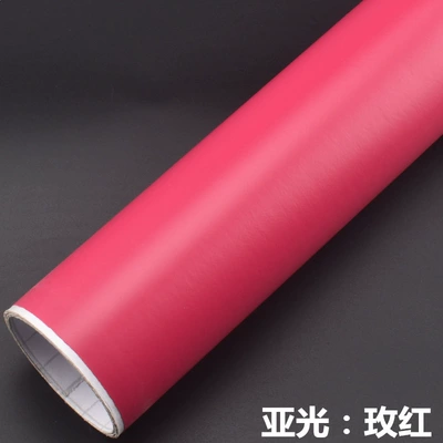 Auto Color Change Film: Body Interior Full Car Electric - matt-rose-red-50cm-1m-buy-two-get-one-free-default-item