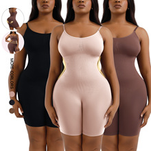 跨境热销塑身连体衣收腹托胸美体免穿文胸提臀全身连体塑身衣塑形