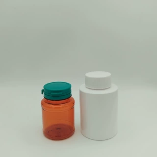 定制60ML撕拉盖碘伏瓶保健品瓶120ML糖果瓶钙片瓶PET塑料瓶