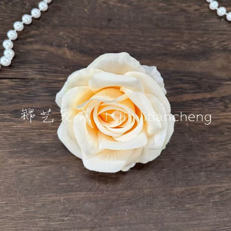 模擬カーリングローズヘッド結婚式の装飾フラワーボールフラワーウォールアレンジメント頭飾り diy 材料卸売|undefined