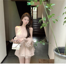 ��ʽ����¶�糤������ѩ�ĳ���Ů�＾������װ����ֱͲ�̿�������