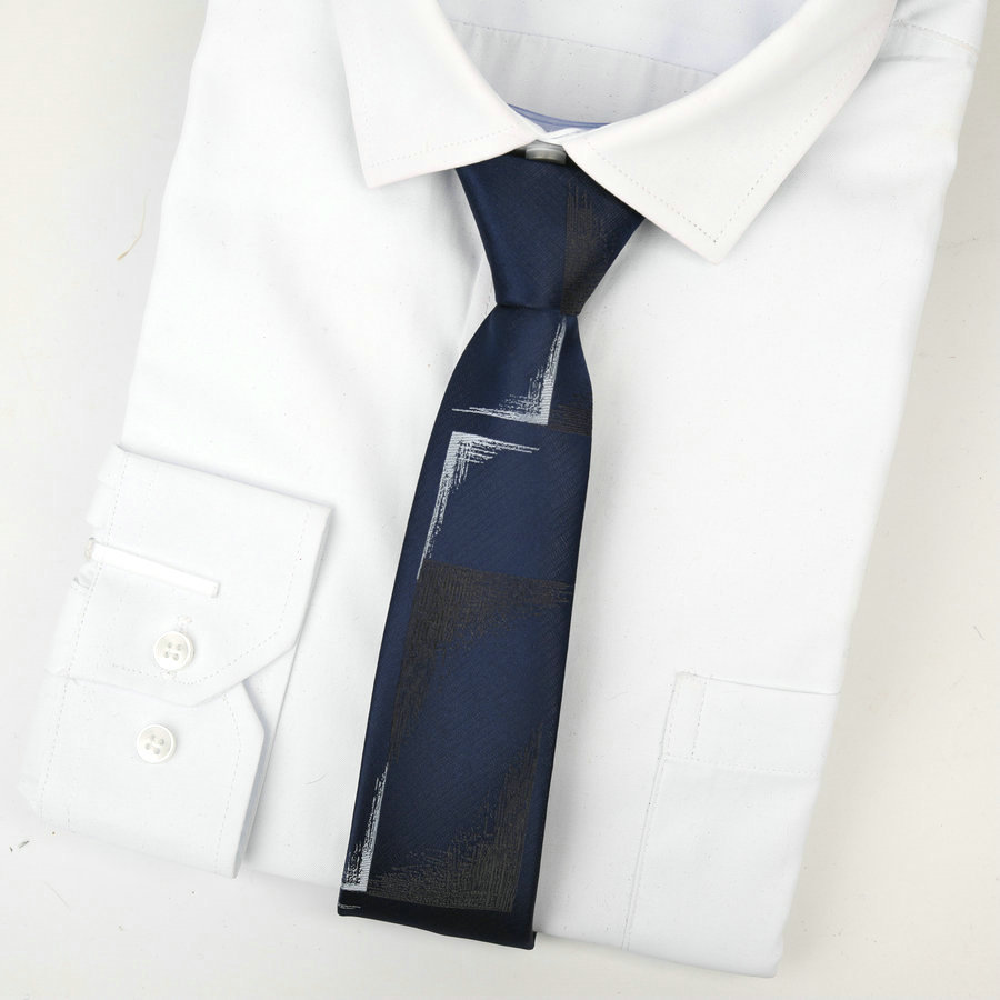 Nueva ropa formal de negocios de boda corbata de los hombres de la cremallera 7cm 1200 aguja de seda de poliéster traje de corbata de los hombres