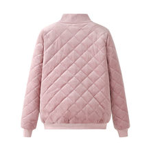 2024秋冬新款棉衣韩版宽松大码金丝绒轻薄保暖棉服外套短款棒球服