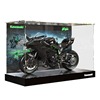 Kawasaki, motorcycle, car model, parking rack, realistic stand, metal jewelry, scale 1:12