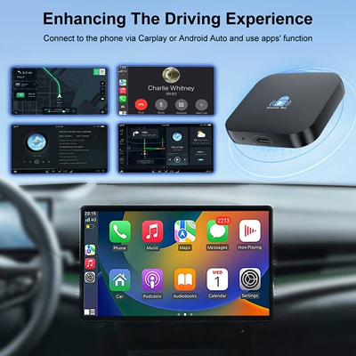 Carplay Box, Wired to: Simsiz CarPlay və Android Auto