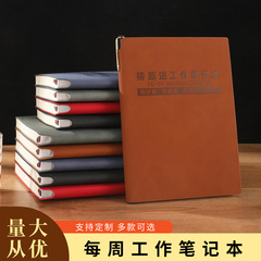 每日待跟进工作笔记本每周计划总结客户跟踪记录本项目回访本定制
