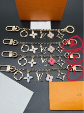 时尚爱心花朵钥匙扣包包钥匙挂件情人母亲节礼品小香风驴家挂饰