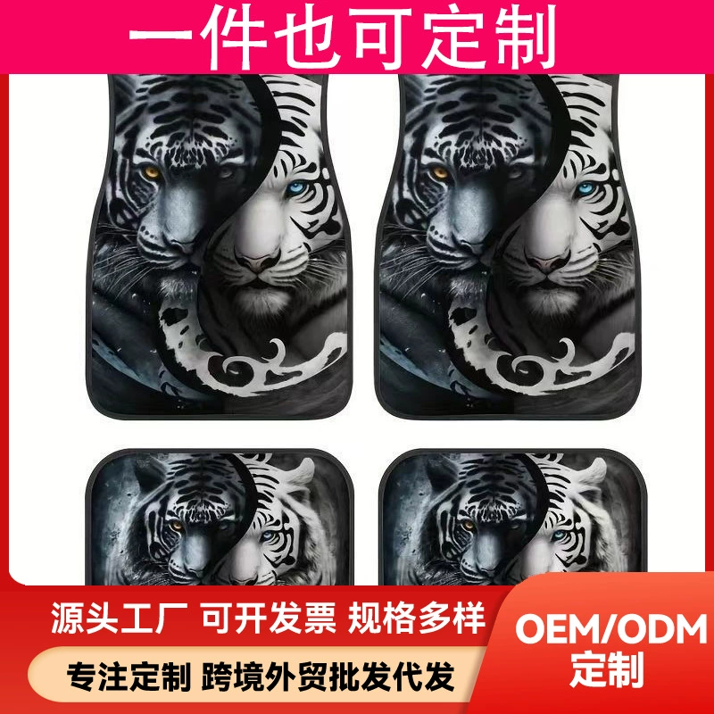 Универсальные автомобильные коврики Temu для трансграничной торговли: грязеотталкивающие, простые в уходе, износостойкие, нескользящие, для дропшиппинга.