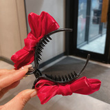 Заколка-крабик с бантиком, заколка для волос, аксессуар для волос, шпильки для волос, популярно в интернете, фиксаторы в комплекте