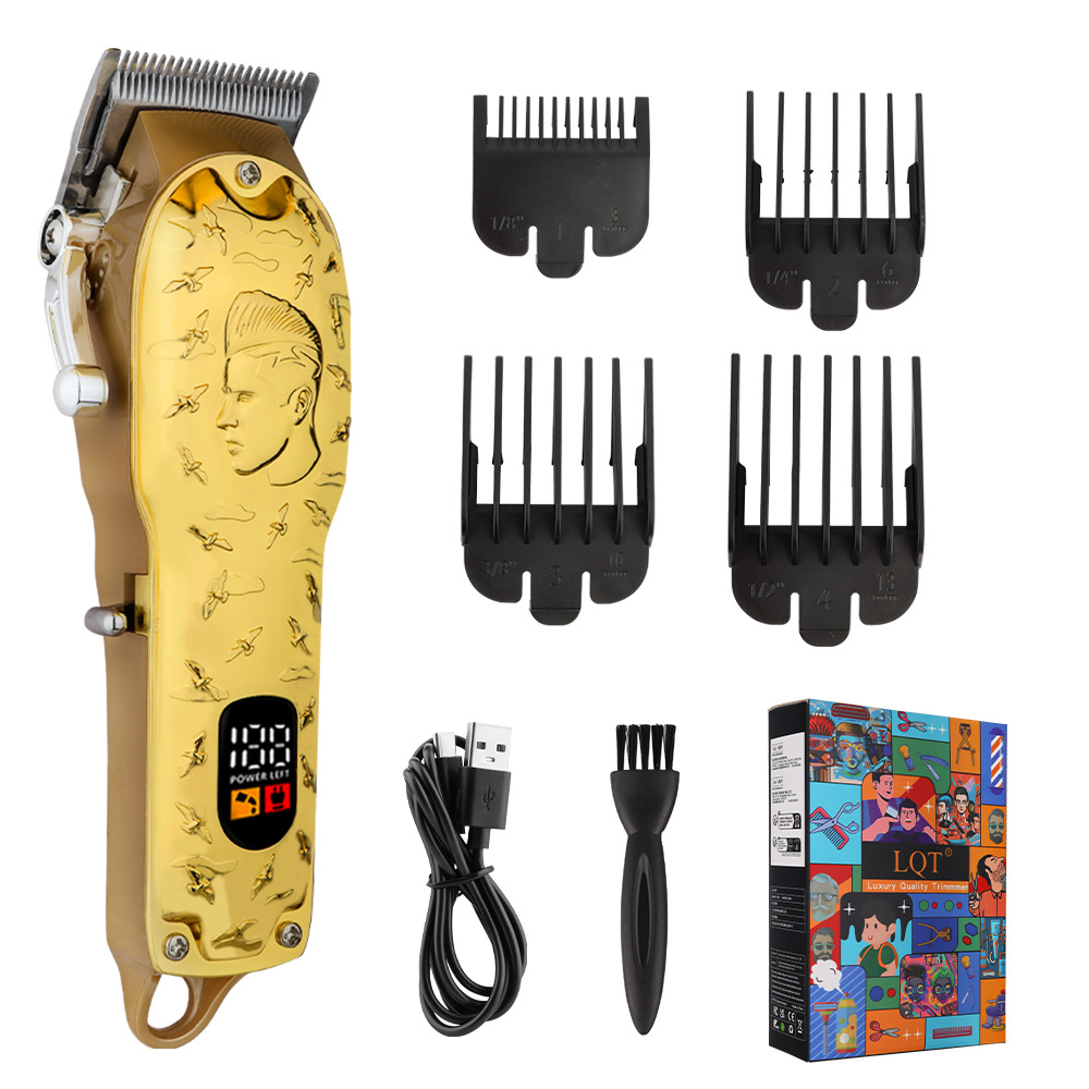 Cortapelos eléctricos especiales para peluquería, cabezal de aceite universal de alta potencia, cortapelos eléctricos, afeitadora calvo doméstica, cortapelos eléctricos