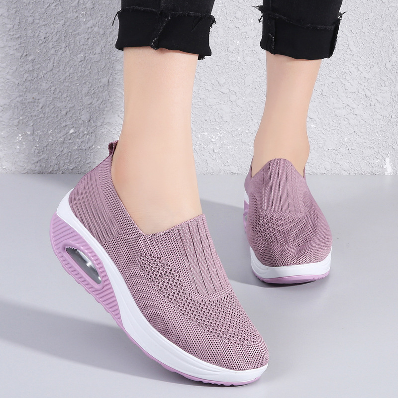 Frauen Wanderschuhe Freizeitschuhe Laufschuhe Turnschuhe Mesh Synthetische Arch Support Bequeme Turnschuhe_voghion.com