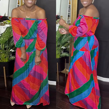 S10575 ���� ŷ�� �Ը� ӡ������һ�ּ�ƴ�Ӳ�ɫ��������ȹ