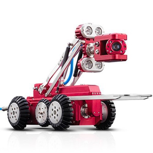 管道检测机器人GD800-X6 超强越障能力适用多种管道 图像清晰逼真