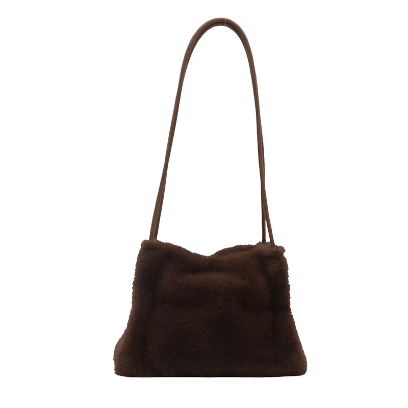 Personalidad bolso de gran capacidad para mujeres 2024 invierno nuevo bolso cuadrado simple de moda extranjera viaje bolso de hombro bajo la axila